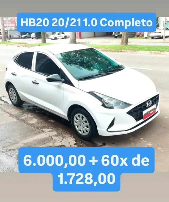 Carro Hyundai HB20 2021 Sense 1.0