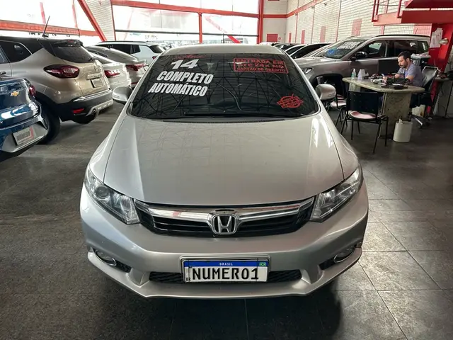 Carro Honda Civic 2014 New  LXR 2.0 i-VTEC (Aut) (Flex)