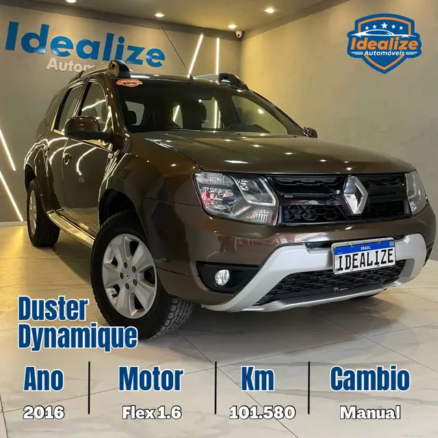 Carro Renault Duster 2016 1.6 16V Dynamique (Flex)
