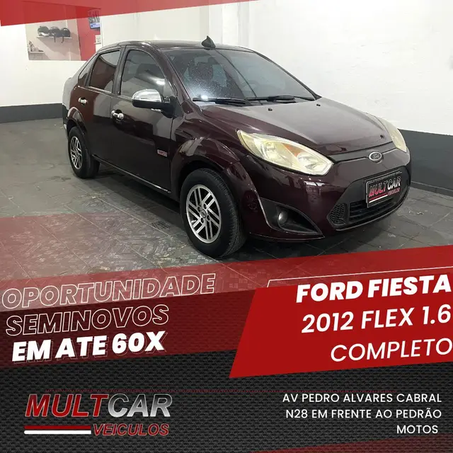 Carro Ford Fiesta Sedan 2012 1.6 (Flex)