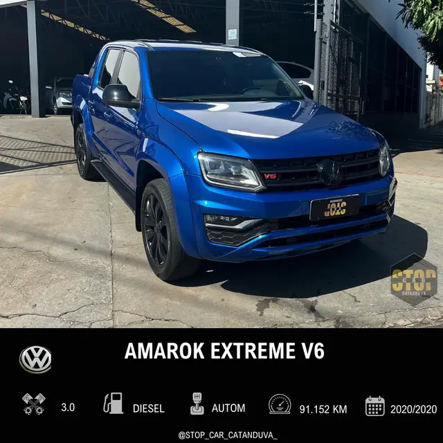 Carro Volkswagen Amarok 2020 3.0 CD 4x4 TDi Highline Extreme (Aut)