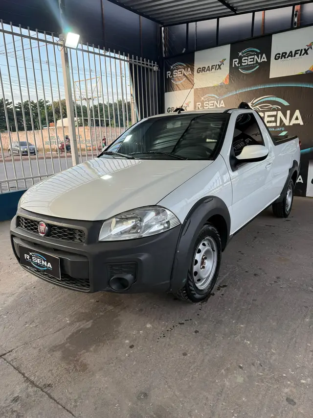 Carro Fiat Strada 2020 Hard Working 1.4 (Flex) (Cabine Simples)