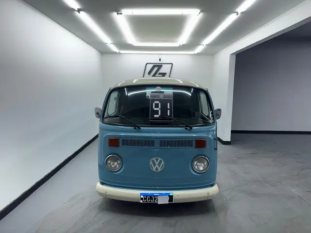 Carro Volkswagen Kombi Furgão 1991 Kombi Furgao 1.6