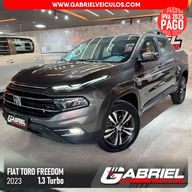 Carro Fiat Toro 2023 Freedom 1.3 turbo (Flex) (Aut)