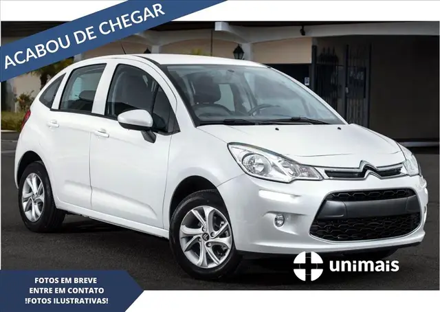 Carro Citroën C3 2016 Origine 1.5 Flex 8V 5p Mec.