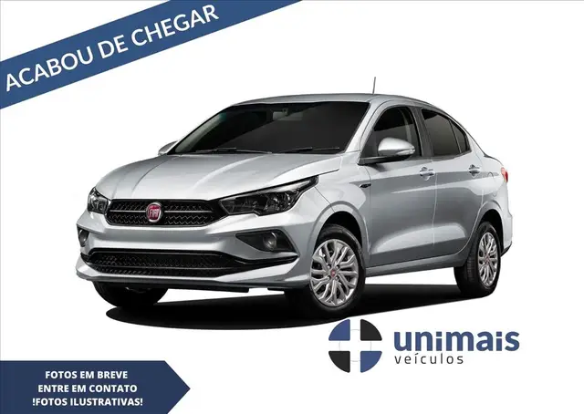Carro Fiat Cronos 2019 1.3 Drive Firefly (Flex)