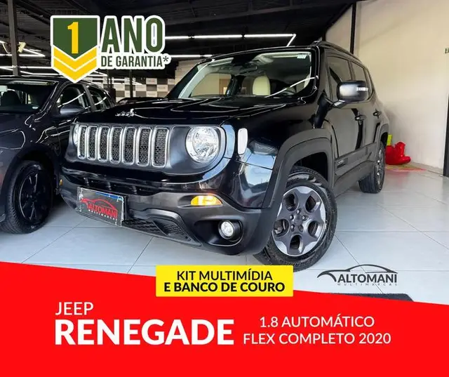 Carro Jeep Renegade 2020 1.8 4x2 (Aut) (Flex)