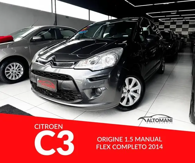 Carro Citroën C3 2014 Origine 1.5 8V (Flex)
