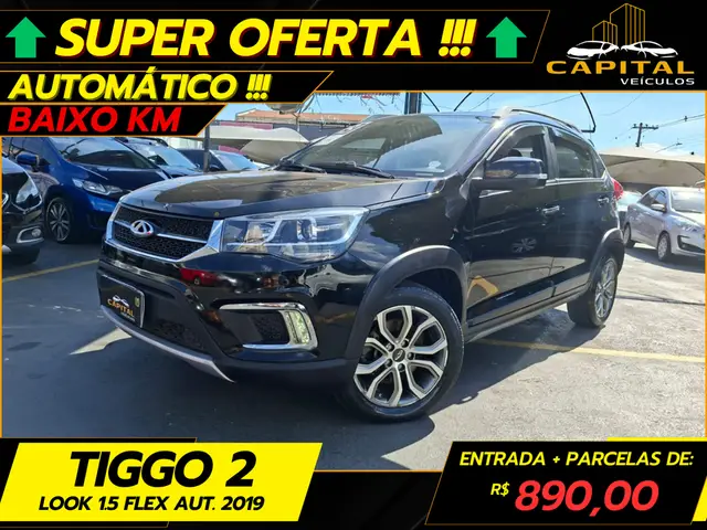 Carro CAOA Chery Tiggo 2 2019 Tiggo2 1.5 16V LOOK (Aut) (Flex)