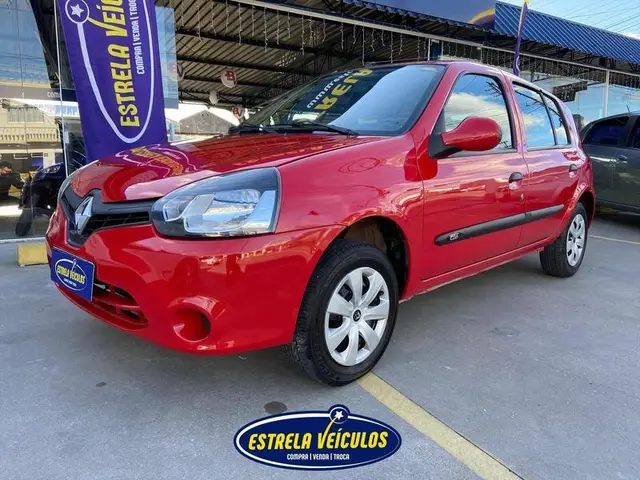 Carro Renault Clio 2015 Authentique 1.0 16V (Flex) 4p