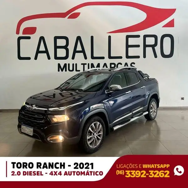 Carro Fiat Toro 2021 2.0 TDI Endurance AT9 4WD
