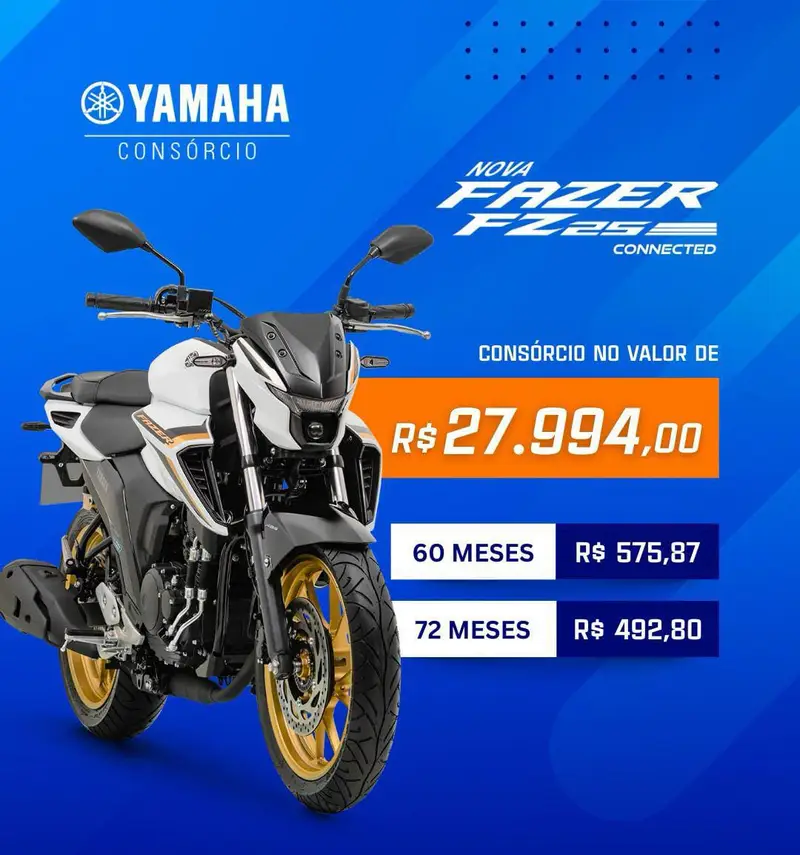 Yamaha Fazer FZ25 Connected