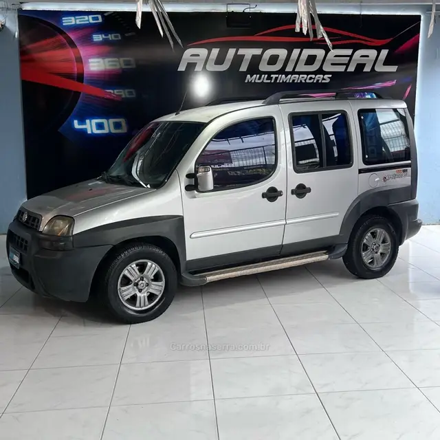 Carro Fiat Doblò 2008 ELX 1.8 8V (Flex)