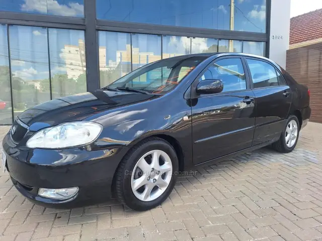 Carro Toyota Corolla 2003 Sedan SEG 1.8 16V (nova série) (aut)