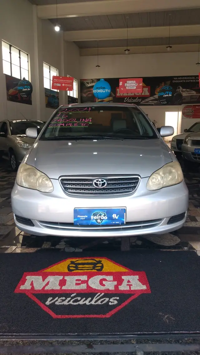 Carro Toyota Corolla 2004 Sedan XLi 1.6 16V (aut)