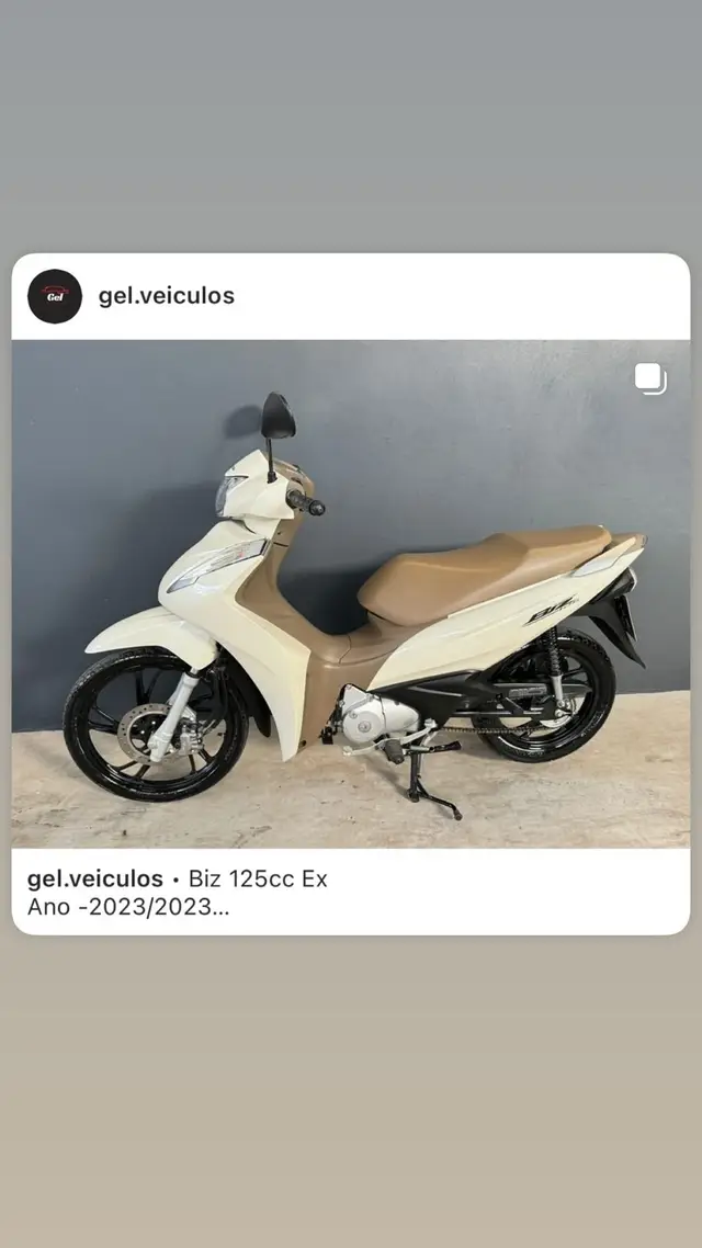 Moto Honda Biz 125i 2023 Flex