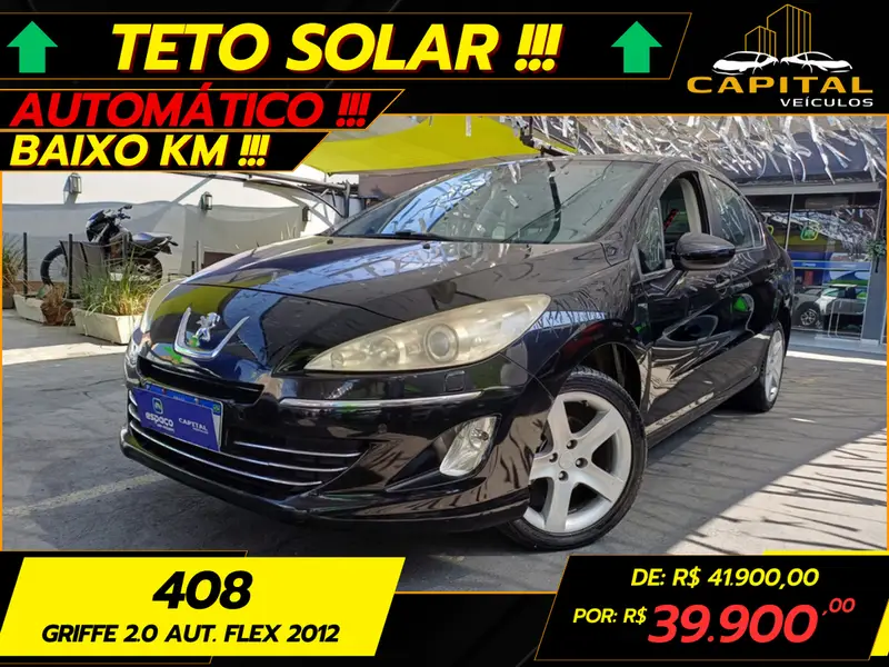 Peugeot 408 Griffe 2.0 16V (aut) (Flex)