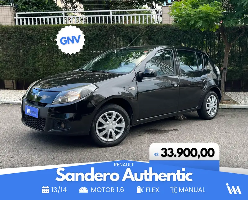 Renault Sandero Expression 1.6 8V (flex)