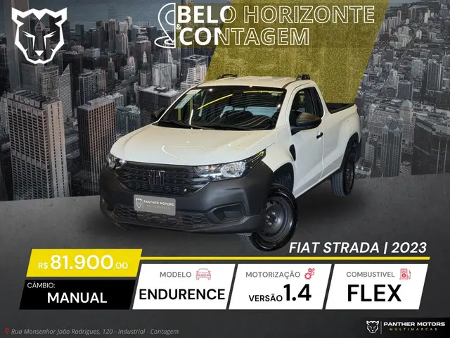 Carro Fiat Strada 2023 Endurance 1.4 Cabine Plus (Flex)