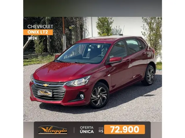 Carro Chevrolet Onix 2024 LT 1.0