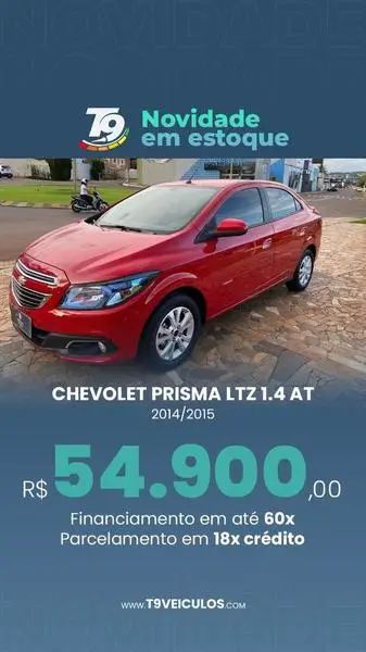 Carro Chevrolet Prisma 2015 1.4 LTZ SPE/4