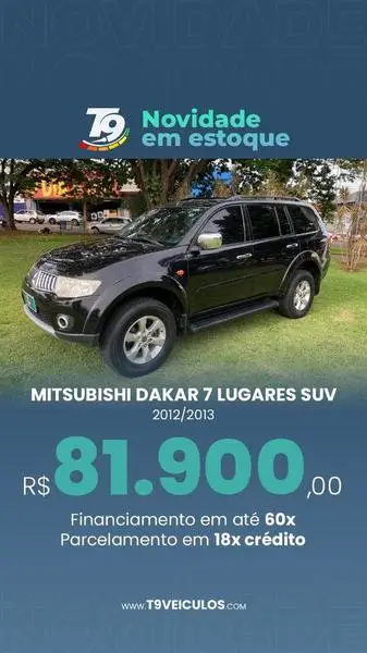 Carro Mitsubishi Pajero Dakar 2013 3.5 HPE 4WD (aut)(Flex)