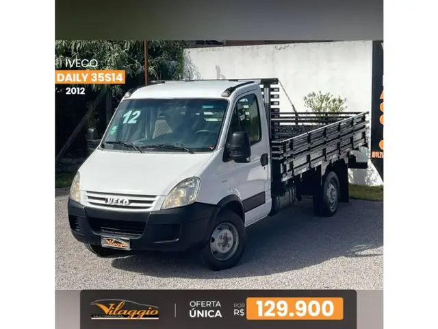 Carro Iveco Daily Chassi 2012 35S14 CS - 3750 Luxo