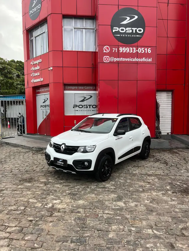 Carro Renault Kwid 2022 Outsider 1.0 12v SCe (Flex)