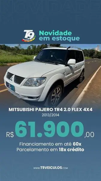 Carro Mitsubishi Pajero TR4 2014 2.0 16V 4x2 (Flex)
