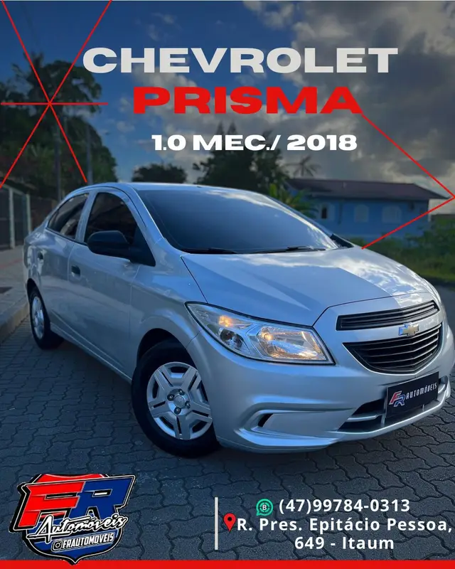 Carro Chevrolet Prisma 2018 1.0 Joy SPE/4