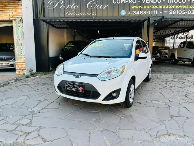 Carro Ford Fiesta Hatch 2014 S Plus 1.0 RoCam (Flex)