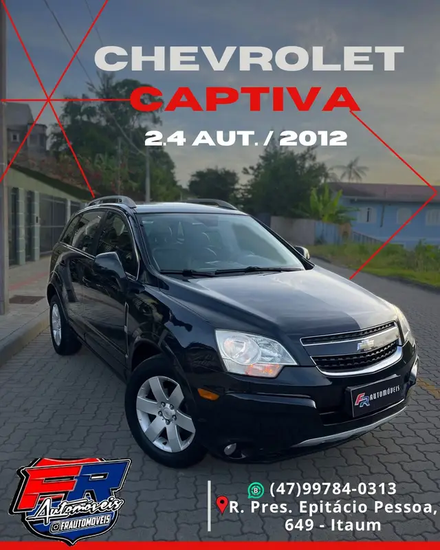 Carro Chevrolet Captiva 2012 2.4 16V (Aut)