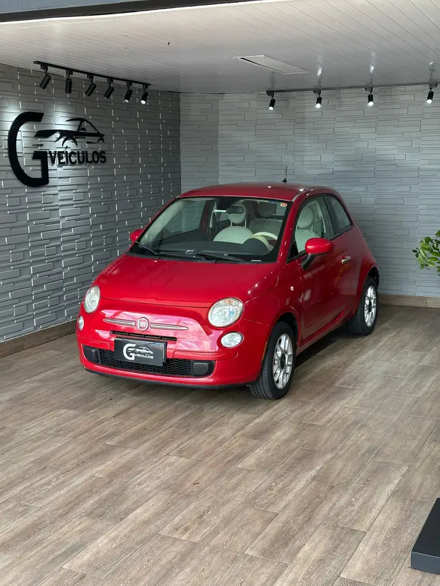 Carro Fiat 500 2015 Cult 1.4 Evo (Flex)