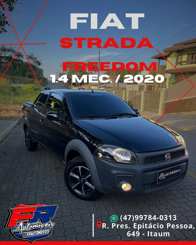 Carro Fiat Strada 2020 Freedom 1.4 CD (Flex)