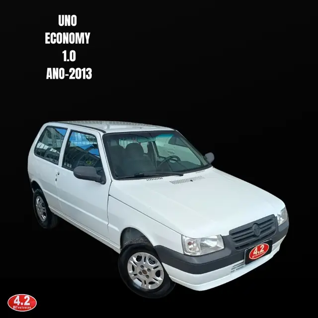 Carro Fiat Uno Mille 2013 Fire Economy 1.0 (Flex) 2p