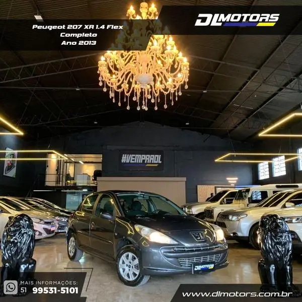 Carro Peugeot 207 2013 Hatch XR 1.4 8V (flex) 4p