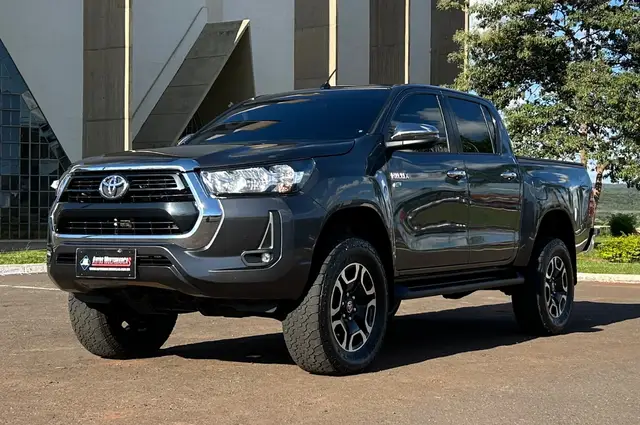 Carro Toyota Hilux Cabine Dupla 2021 SRV 2.7 CD 4x4 (Flex) (Aut)