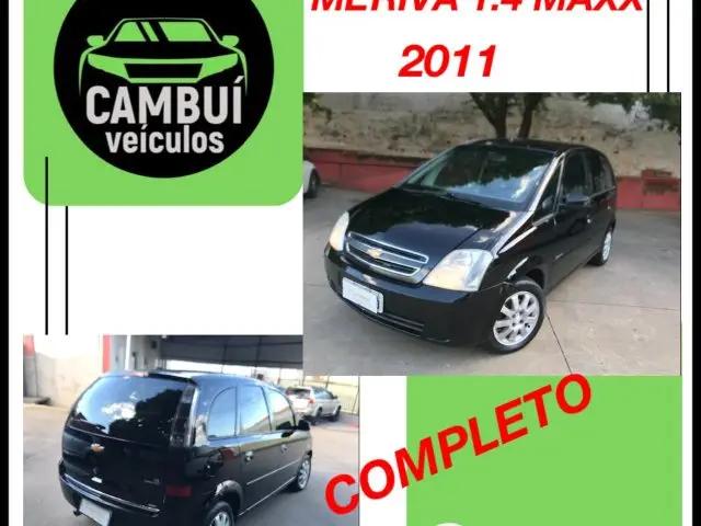 Carro Chevrolet Meriva 2011 Maxx 1.4 (Flex)