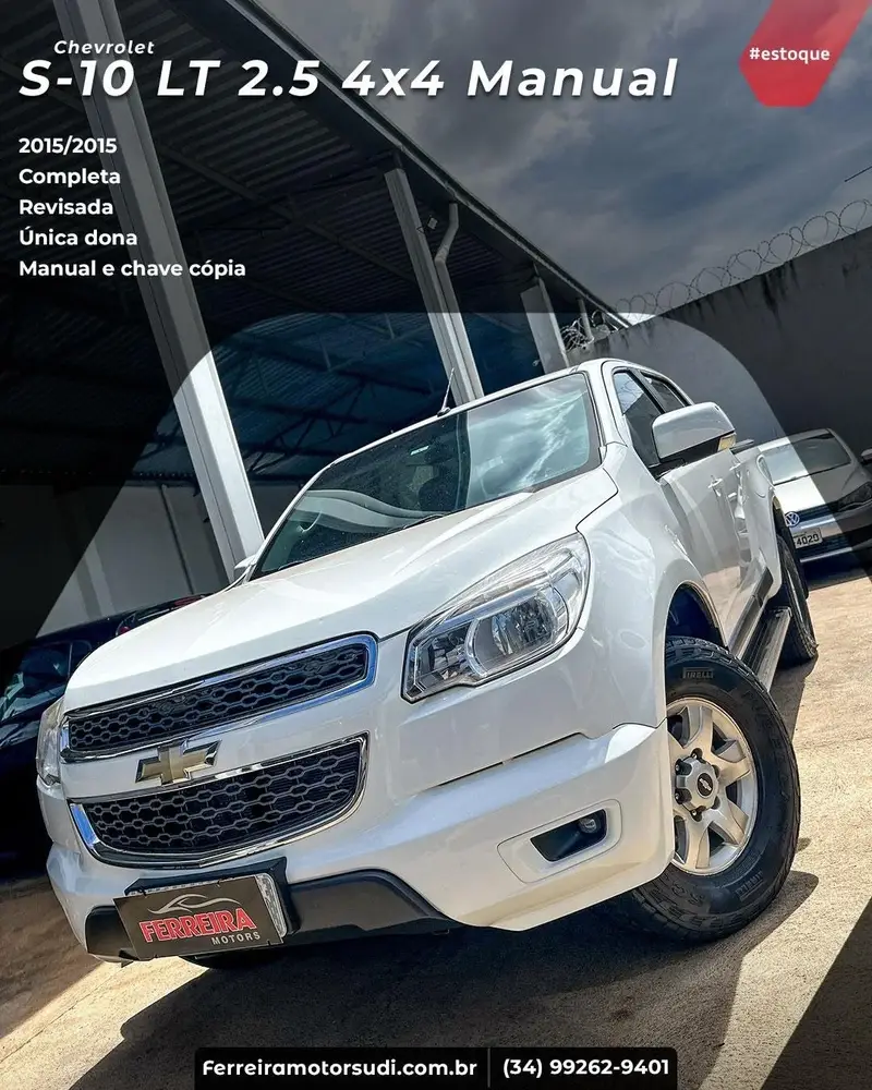 Chevrolet S10 Cabine Dupla S10 LT 2.5 4x4 (Cab Dupla) (Flex)