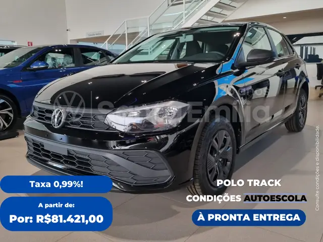 Carro Volkswagen Polo 2025 Track 1.0 Flex 12V 5p