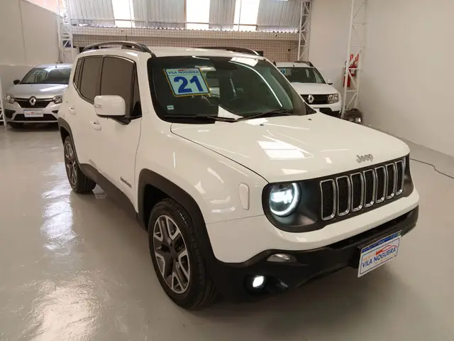 Carro Jeep Renegade 2021 Longitude 1.8 4x2 (Aut) (Flex)