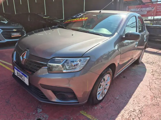 Carro Renault Logan 2023 Zen 1.0 12V SCe (Flex)