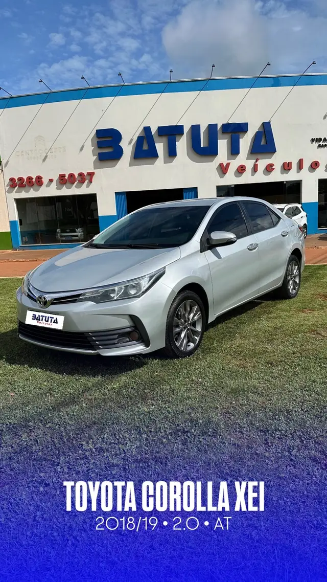 Carro Toyota Corolla 2019 2.0 XEi Multi-Drive S (Flex)