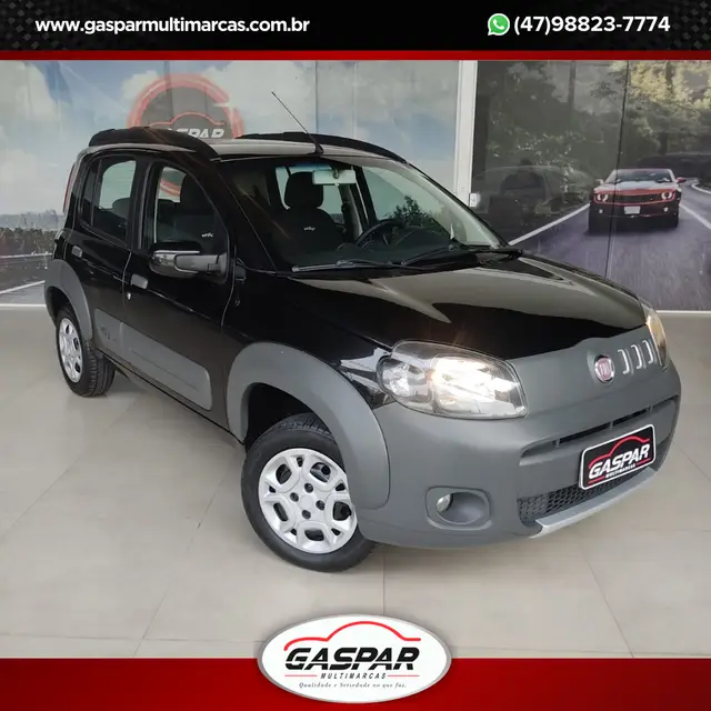 Carro Fiat Uno 2014 Way 1.0 8V (Flex) 4p
