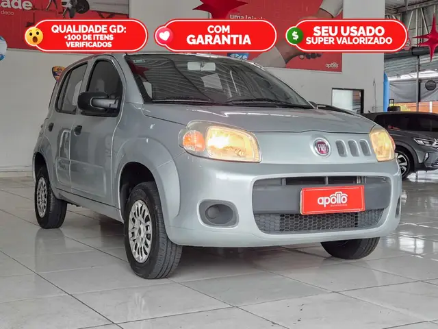 Carro Fiat Uno 2014 Way 1.0 8V (Flex) 4p