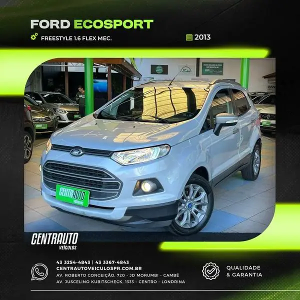 Carro Ford EcoSport 2013 Ecosport Freestyle 1.6 16V (Flex)