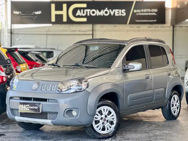 Carro Fiat Uno 2012 Way 1.0 8V (Flex) 4p