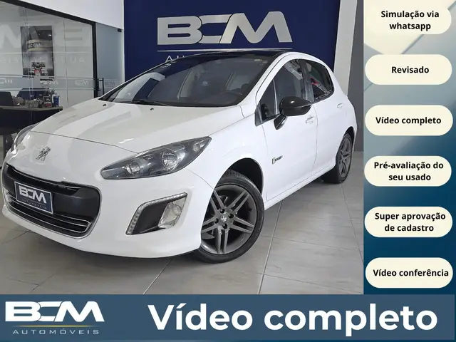Carro Peugeot 308 2015 Quiksilver 1.6 16v