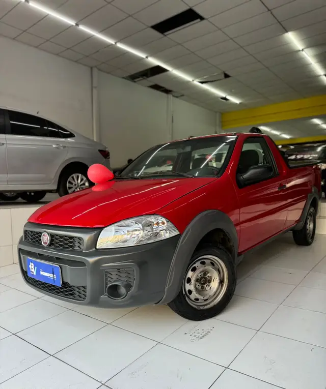 Carro Fiat Strada 2018 Hard Working 1.4 (Flex) (Cabine Simples)