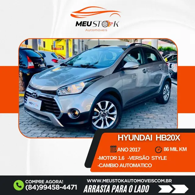 Carro Hyundai HB20X 2017 Style 1.6 (Aut) (Flex)